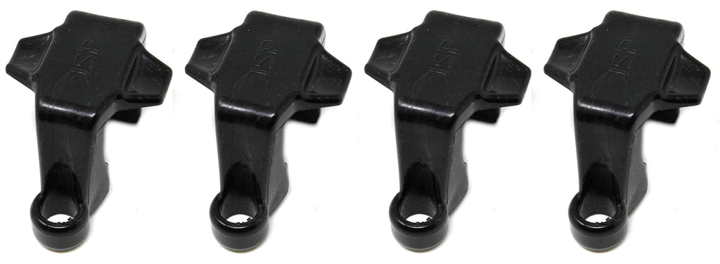 Jsp Manufacturing Black Plastic Pontoon Boat Square Rail Fender Adjuster Hanger Clip (4)