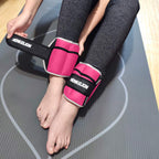 Henkelion Adjustable Wrist/Ankle Weights 1 Pair 6 Lbs For Women Men Kids, Strength Training Set For Gym, Fitness Workout, Runnin