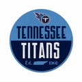 Rico Industries Nfl Football Tennessee Titans Classic Shape Cut Pennant - Home And Living Room D  Cor - Soft Felt Ez To Hang