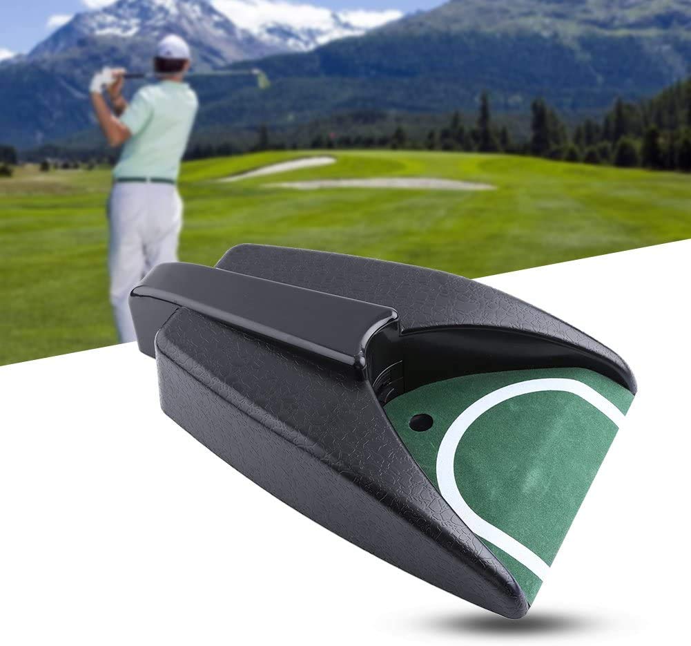 Yosoo Putting Machine With Ball Return, Golf Automatic Putter Cup Indoor Golf Putter Hole Golf Putter Cup Automatic Return Golf