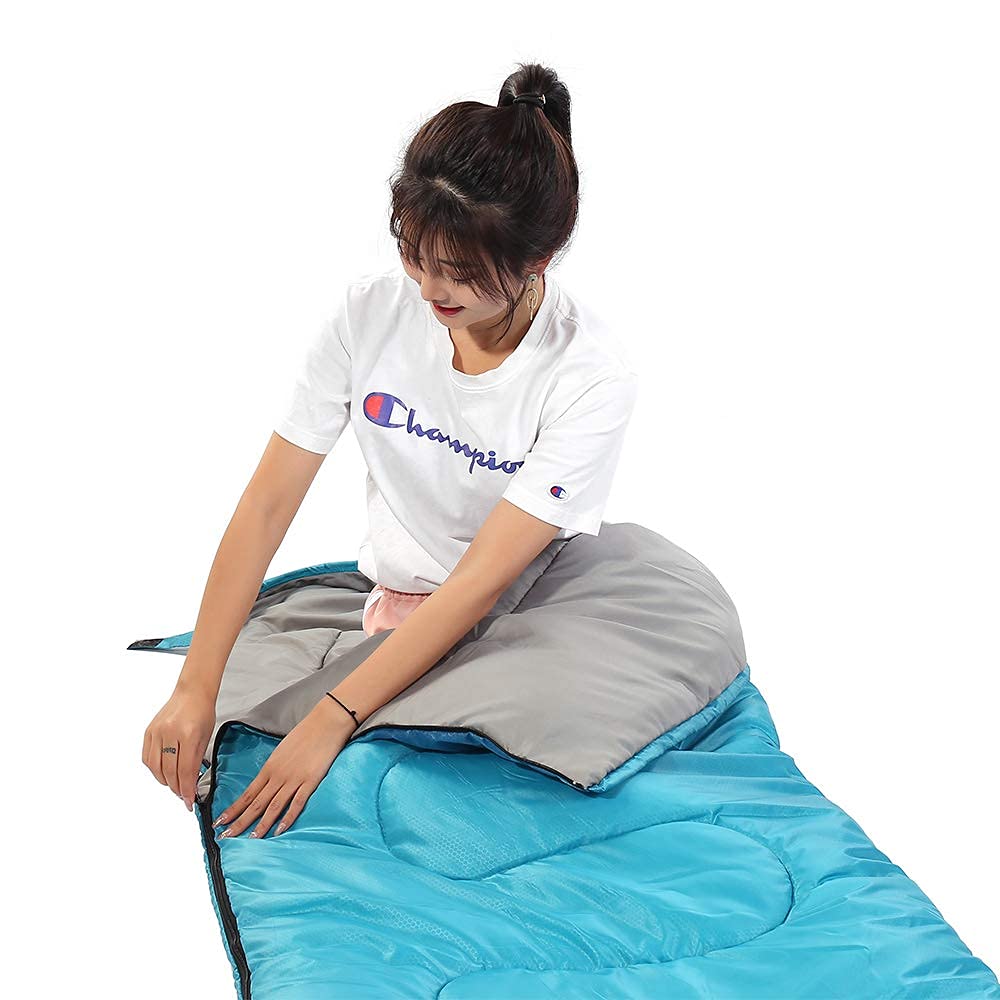 Swtmerry Sleeping Bag 3 Seasons (Summer, Spring, Fall) Warm & Cool Weather - Lightweight,Waterproof Indoor & Outdoor Use For Cam