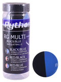Python 3 Ball Can RG Multi Colored Racquetballs (Endorsed by Racquetball Legend Ruben Gonzalez!) (1-Can/Pack, 3-Balls) (Black/Bl