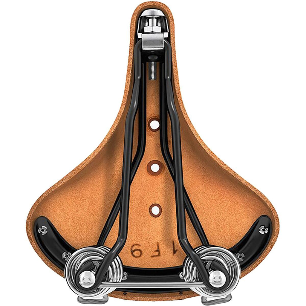Brooks Saddles B67 S Bicycle Saddle (Women'S, Chrome Springs, Honey)