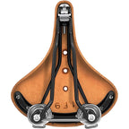 Brooks Saddles B67 S Bicycle Saddle (Women'S, Chrome Springs, Honey)