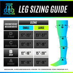 Crosstrap Shin Splint Support Strap  Adjustable Neoprene Shin Splint & Leg Compression Support Strap  For Strains, Injuries, Pai