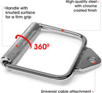 Yes4All D Row Handle Cable Attachment For Weight Workout, Cable Machine Accessories For Home Gym