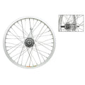 WheelMaster Alloy Juvenile Rear Wheel  16 x 1.75, 36H, Coaster Brake, Silver