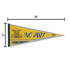 Rico Industries Ncaa North Carolina A&T Aggies Classic 12'' X 30'' Felt Wall D  Cor Pennant - Great For Home/Bed Room/Man Cave D