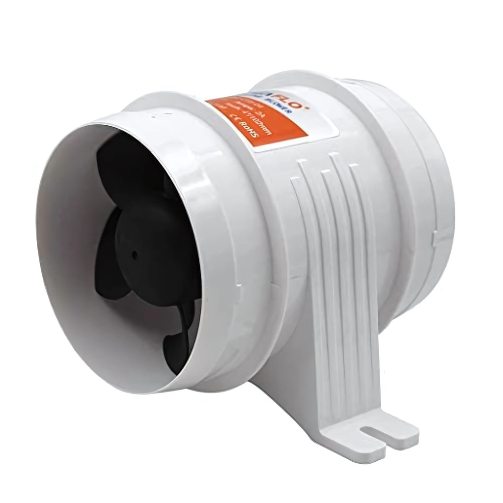 Seaflo 12V 4'' 235 Cfm In-Line Bilge Blower