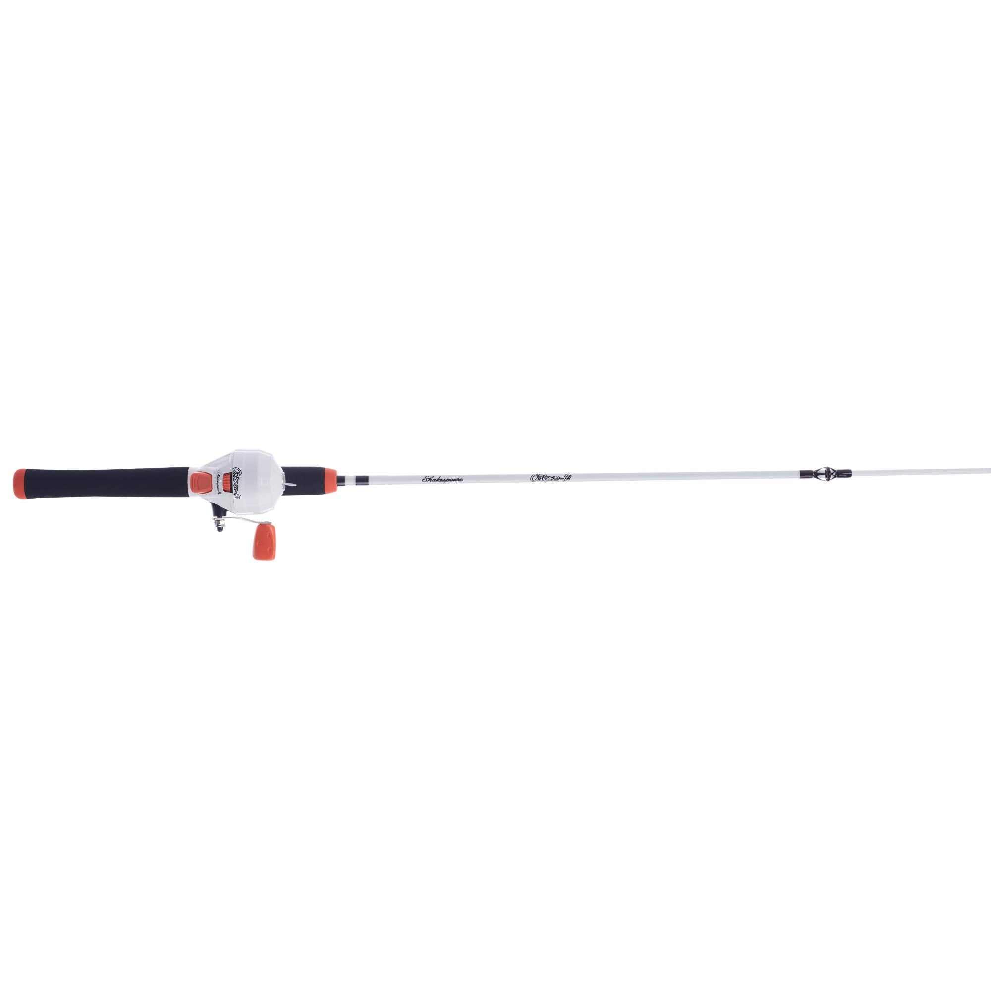 Shakespeare Customize-It 4'6 Spincast Youth Fishing Pole Rod And Reel Combo, 2-Piece Fishing Rod, Size 6 Reel, Fishing Combos Fo