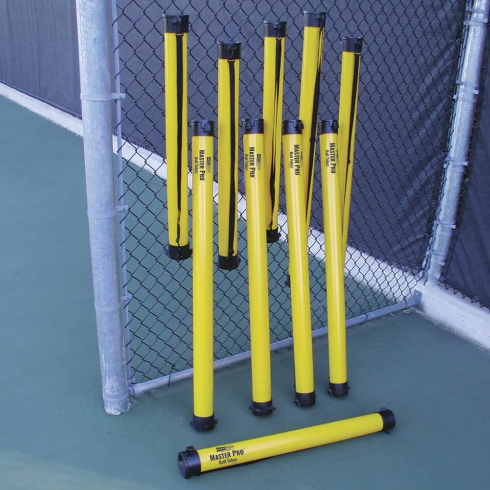 Oncourt Offcourt Tennis Masterpro Ball Tube - Easiest Way To Pick Up Tennis Balls/Shoulder Strap Included (21 Balls)