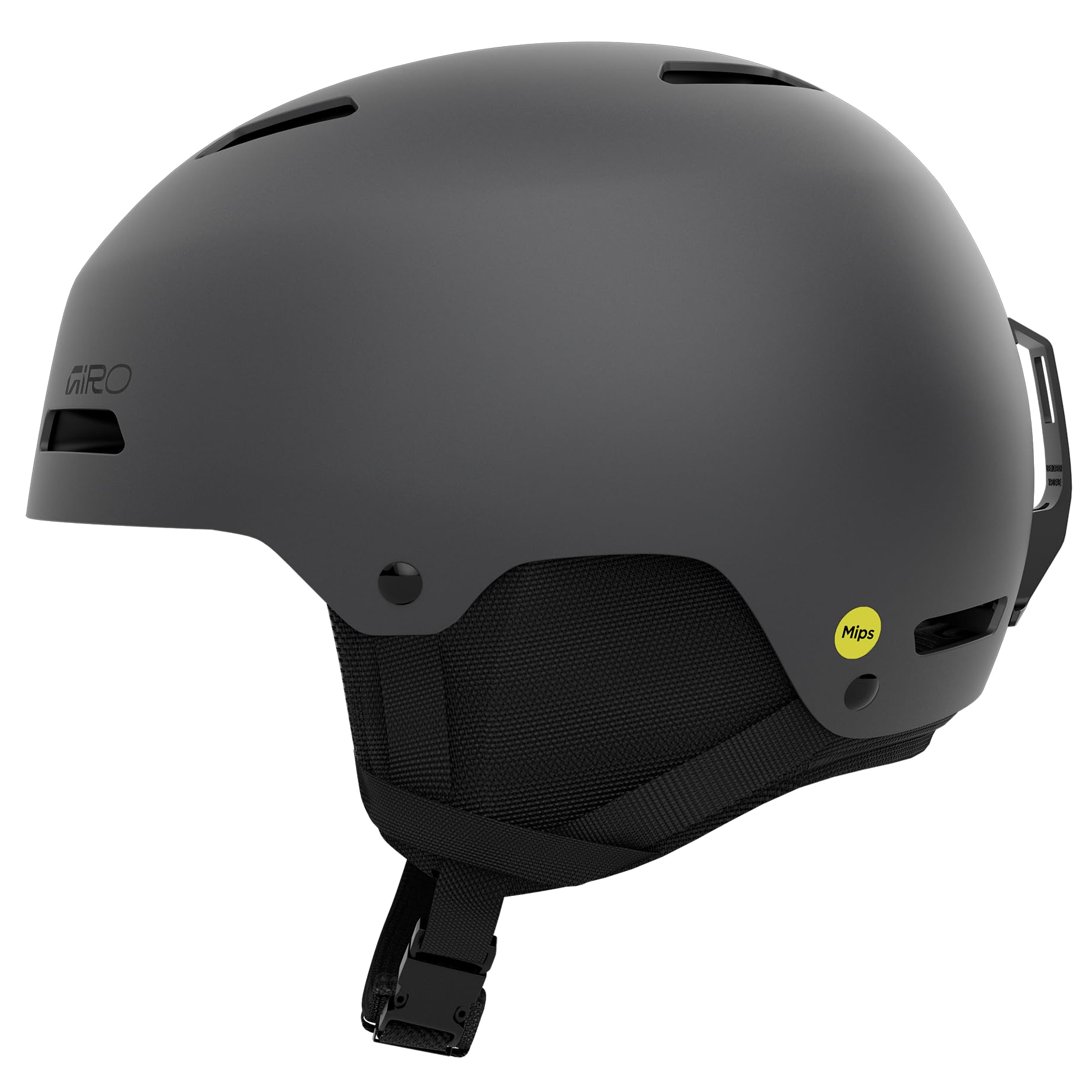 Giro Ledge MIPS Asian Fit Snow Helmet - Matte Graphite - Size M (55.5-59cm)