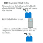 Supant 5 Litres Collapsible Water Jug Container, Freezable, Bpa Free Plastic Water Carrier Tank, Outdoor Folding Water Bag For S