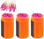 Waterproof Matches Survival Kit, Stormproof With Case, 20Pcs Fire Starter, Emergencys Starter For Hiking Camping Outdoor (60Pcs)