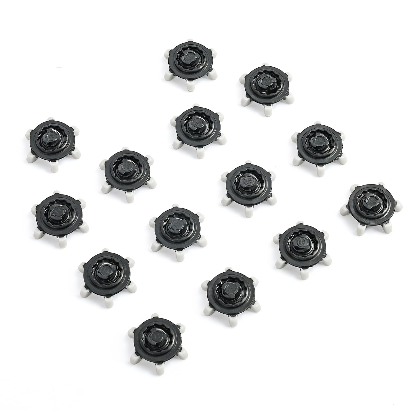 TokongsenXizali Spikes Replacement Kit for Golf Shoes 14 Pcs Anti Skid Fast Twist Studs Cleats Easy Replacement Great Gifting fo