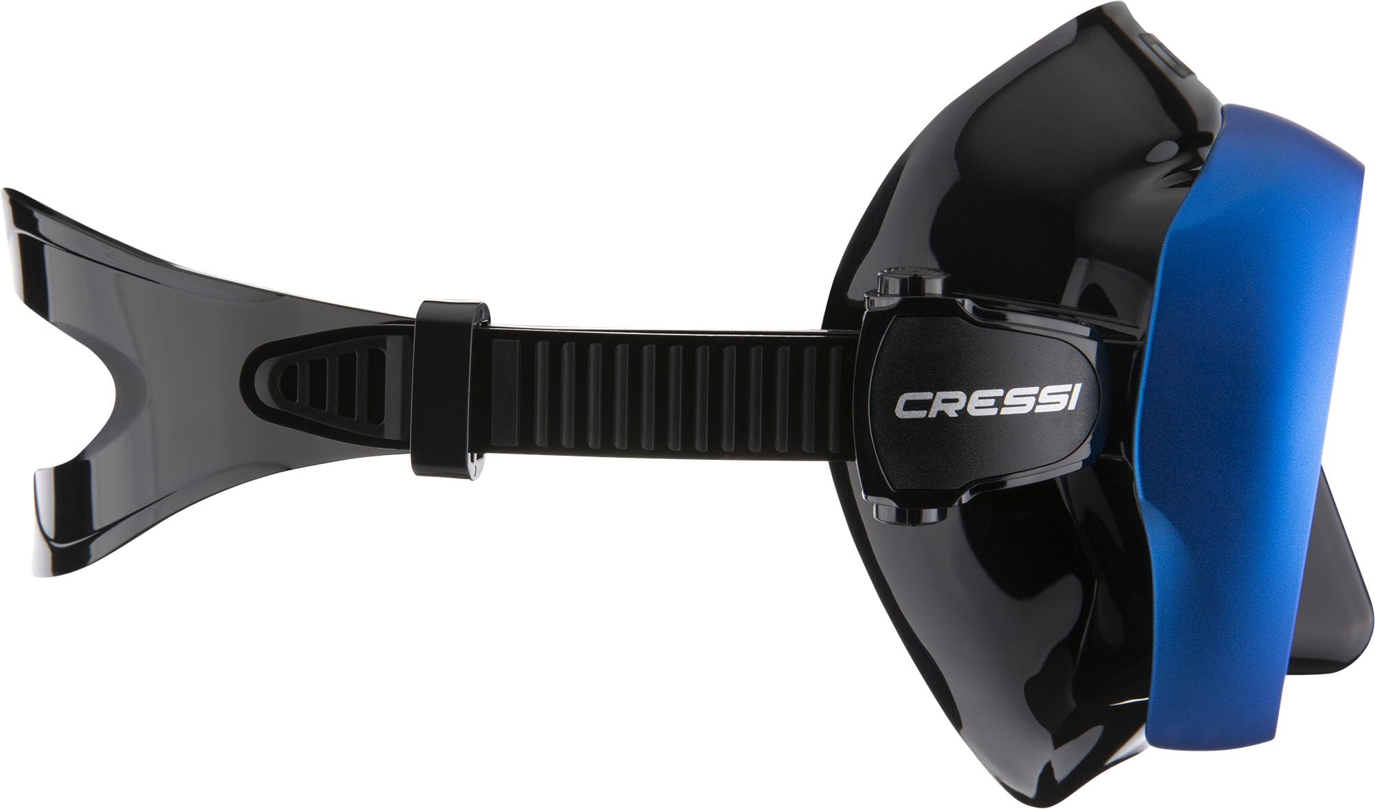Cressi A1, Black/Blue, Clear Lens