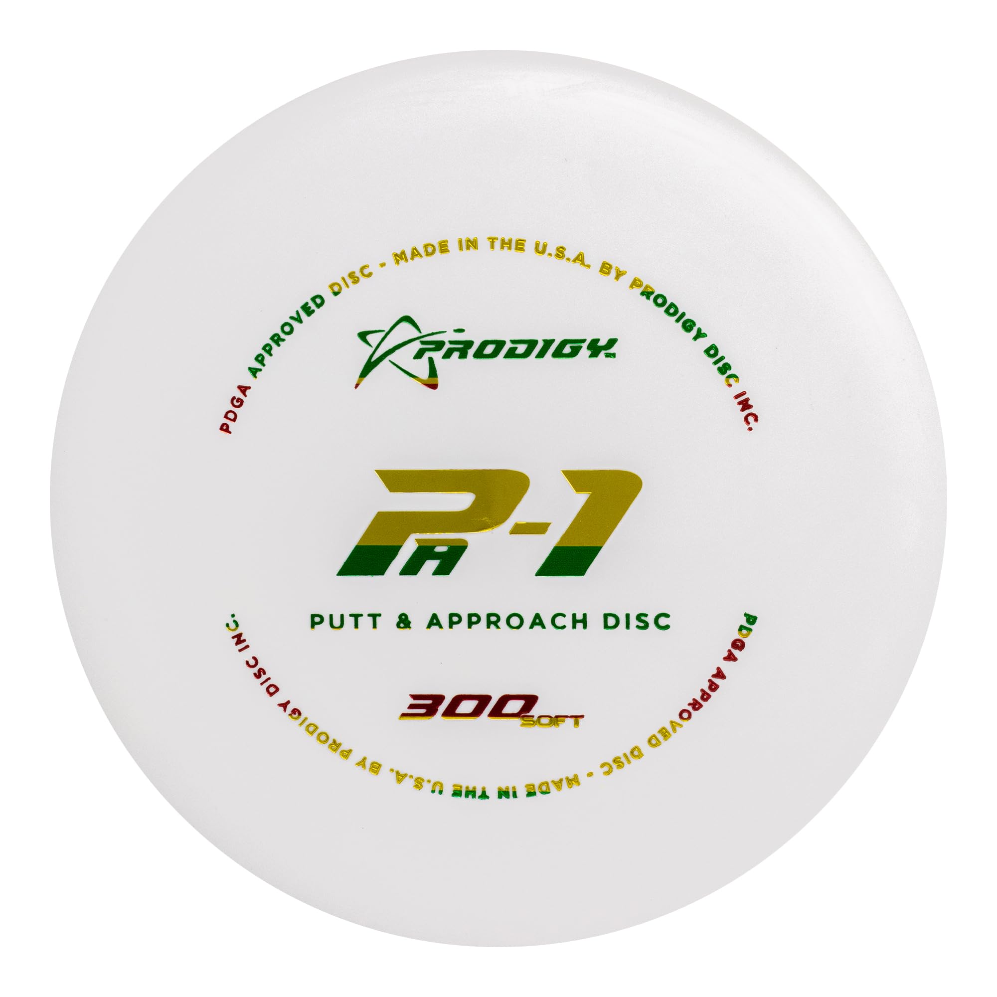 Prodigy Disc 300 Soft Pa-1 Disc Golf Putter  Overstable Putt & Approach Disc  Great Grip In All Conditions  Consistent And Relia