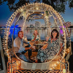 Alvantor Pop Up Bubble Tent - 6 X 6 Instant Igloo Tent - 2-3 Person Screen House For Patios - Large Oversize Weather Proof Pod -