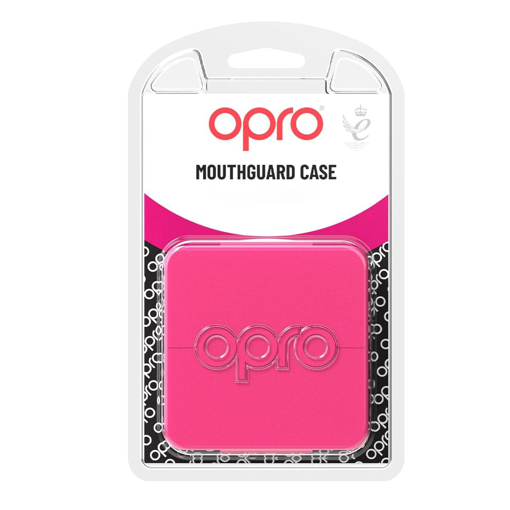 Opro Mouthguard Case, For Football, Hockey, Lacrosse, Mma, Combat And Contact Sports Mouth Guard Case (Pink)