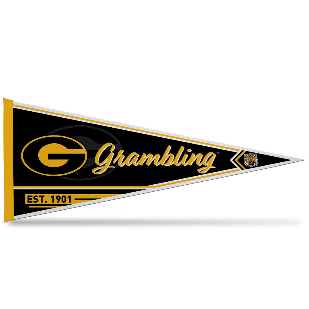 Rico Industries Ncaa Grambling State Tigers Classic 12'' X 30'' Felt Wall D  Cor Pennant - Great For Home/Bed Room/Man Cave D  C