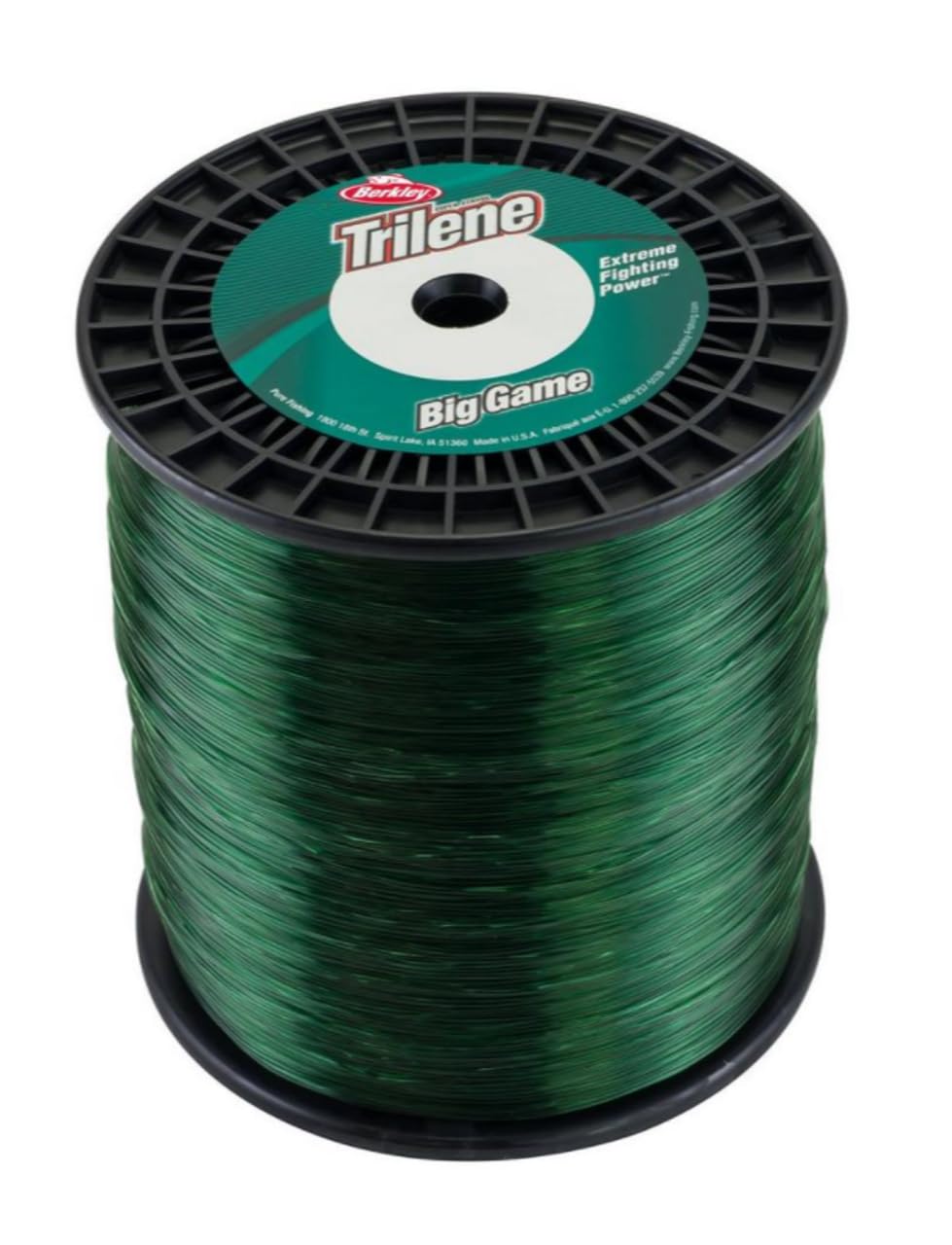 Berkley Trilene Big Game, Green, 15lb | 6.8kg, 3600yd | 3291m Monofilament Fishing Line, Suitable for Saltwater and Freshwater E