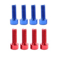 Enakshi 8Pcs Bicycle Water Bottle Cage Bolts Screws Aluminum Alloy Socket Screws Blue & Red|Sporting Goods | Cycling | Bicycle A