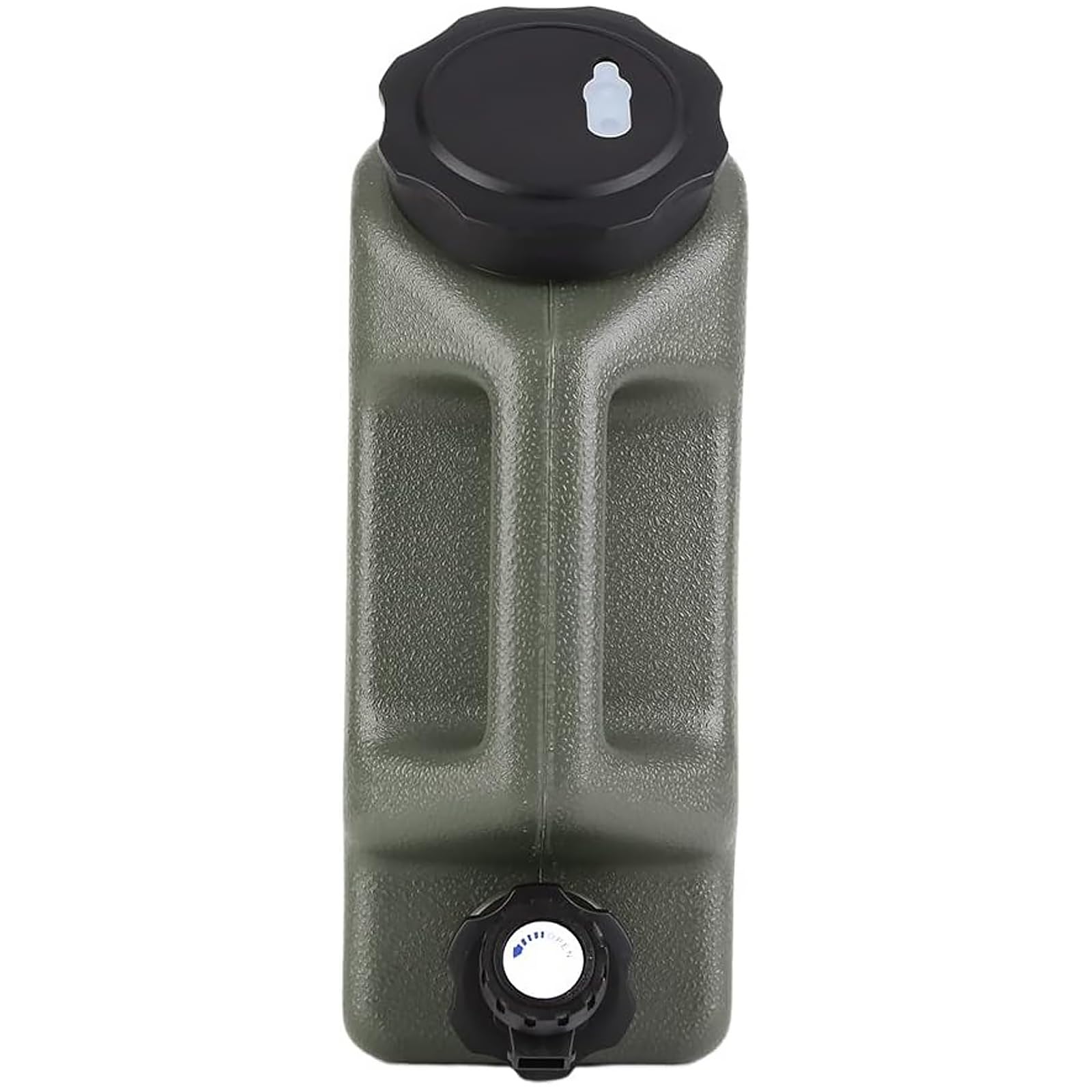 3.2 Gallon Water Jug With Spigot, Bpa Free Leak-Proof Camping Water Container, Portable Emergency Water Storage For Outdoor Hiki
