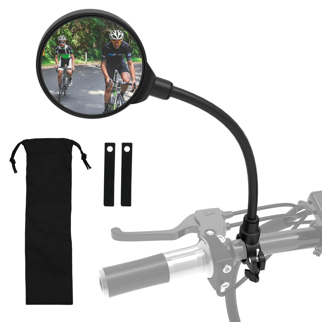 Royor Bike Mirrors For Handlebars Rearview Mirror - Bicycle Mirrors For Handlebars, 360 Adjustable Rotatable Bicycle Mirror For 