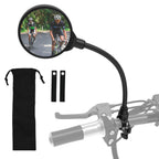 Royor Bike Mirrors For Handlebars Rearview Mirror - Bicycle Mirrors For Handlebars, 360 Adjustable Rotatable Bicycle Mirror For 