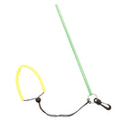 Scuba Choice Scuba Diving 13'' Aluminum Lobster Tickle Pointer Stick With Measurement And Lanyard, Green