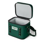 YETI Hopper Flip 12 Portable Cooler, Black Forest Green