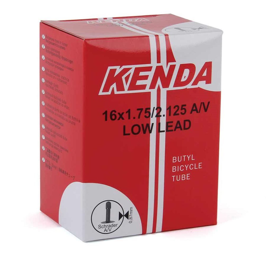 Kenda 16X1.75/2.125 A/V Schrader Valve, Low Lead For Juvenile Products
