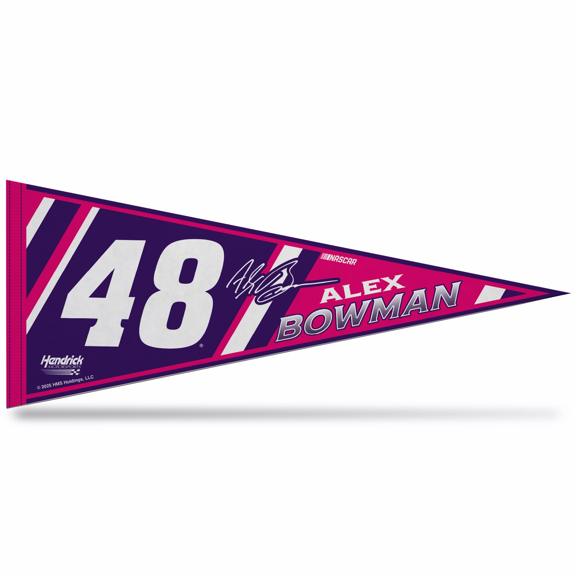 Rico Industries Nascar Racing Alex Bowman 12'' X 30'' Felt Wall D  Cor Pennant - Great For Home/Bed Room/Man Cave D  Cor