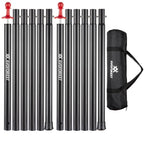 Tent Poles For Tarp, Avoforest Camping Tent Tarps Poles Adjustable Camping Accessories 90In Heavy Duty Poles For Backpacking Hik