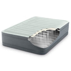 Intex Premaire I Fiber-Tech Elevated Dura Beam Technology Home Air Mattress Bed With Electric Built-In Pump, Full