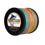 Hercules Braided Fishing Line 1500M 1640Yds 10Lbs-200Lbs Pe Superline 8 Strands (Multicolor 150Lb/68Kg 0.62Mm)