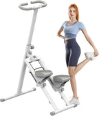 Stair Stepper for Home,Stair Climber Foldable,Large Pedal Vertical Climber Machine for Full-Body Workout,Steppers for Exercise a