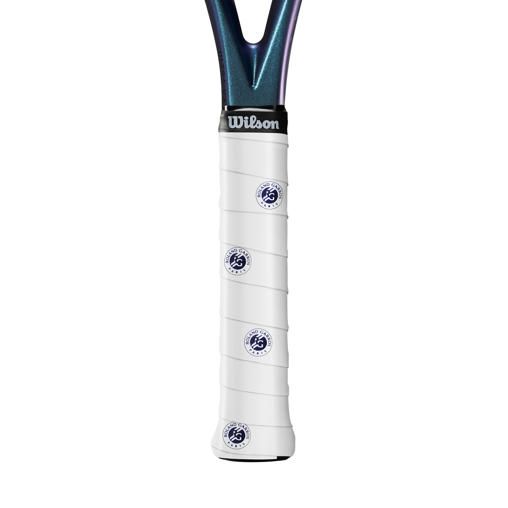 Wilson Roland-Garros Tennis Overgrip - 3 Pack, White/Navy