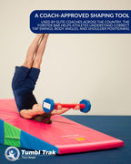 Tumbl Trak Forster Bar Skills Trainer,Blue 20 In X 5 In X 5 In