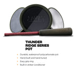 Zink Calls Thunder Ridge Series Hunting Pot Turkey Call | Durable Waterproof Polycarbonate Hand-Built Hand-Tuned User-Friendly,