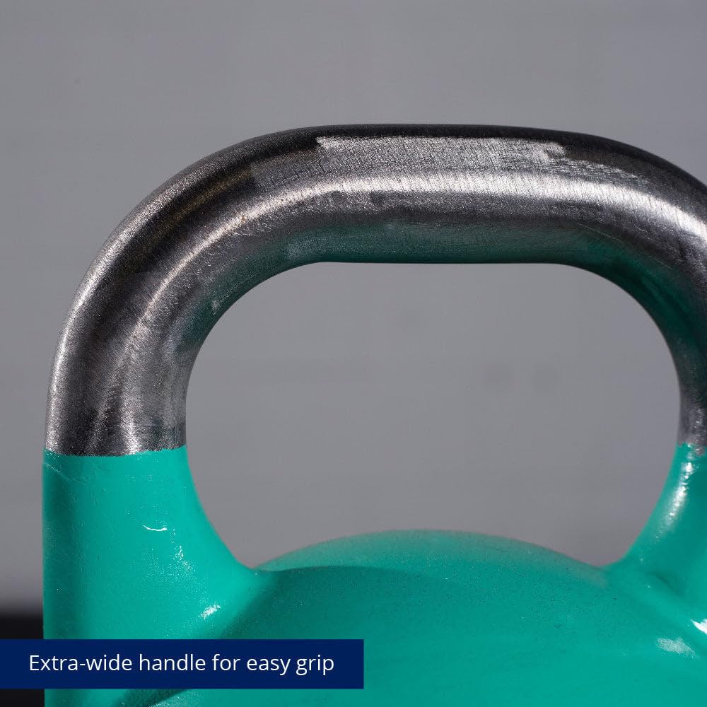 Titan Fitness 24 Kg Competition Kettlebell, Single Piece Casting, Kg Markings, Full Body Workout