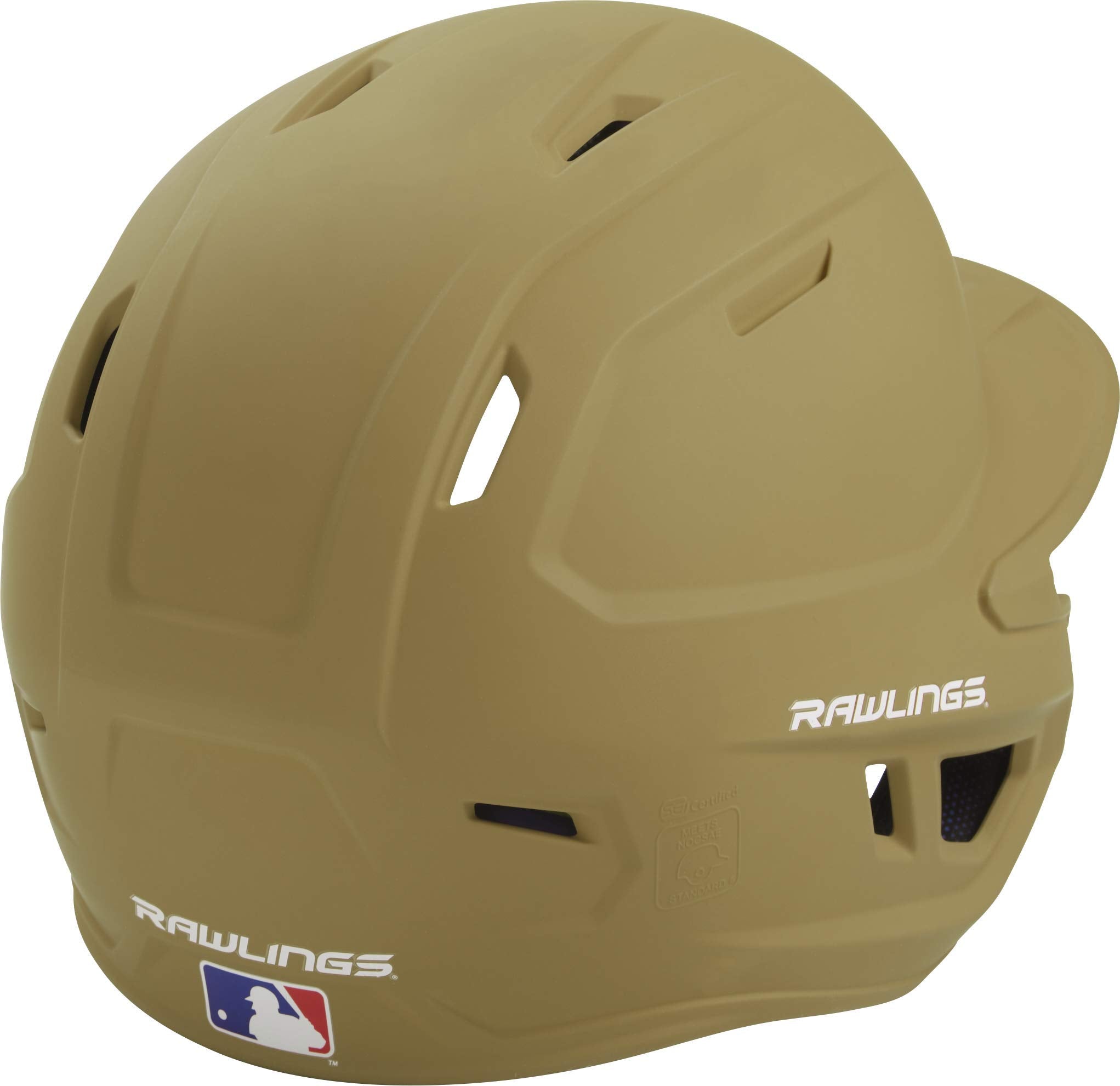 Rawlings | Mach Batting Helmet | Matte Vegas Gold | Junior (6 3/8'' - 7 1/8'')
