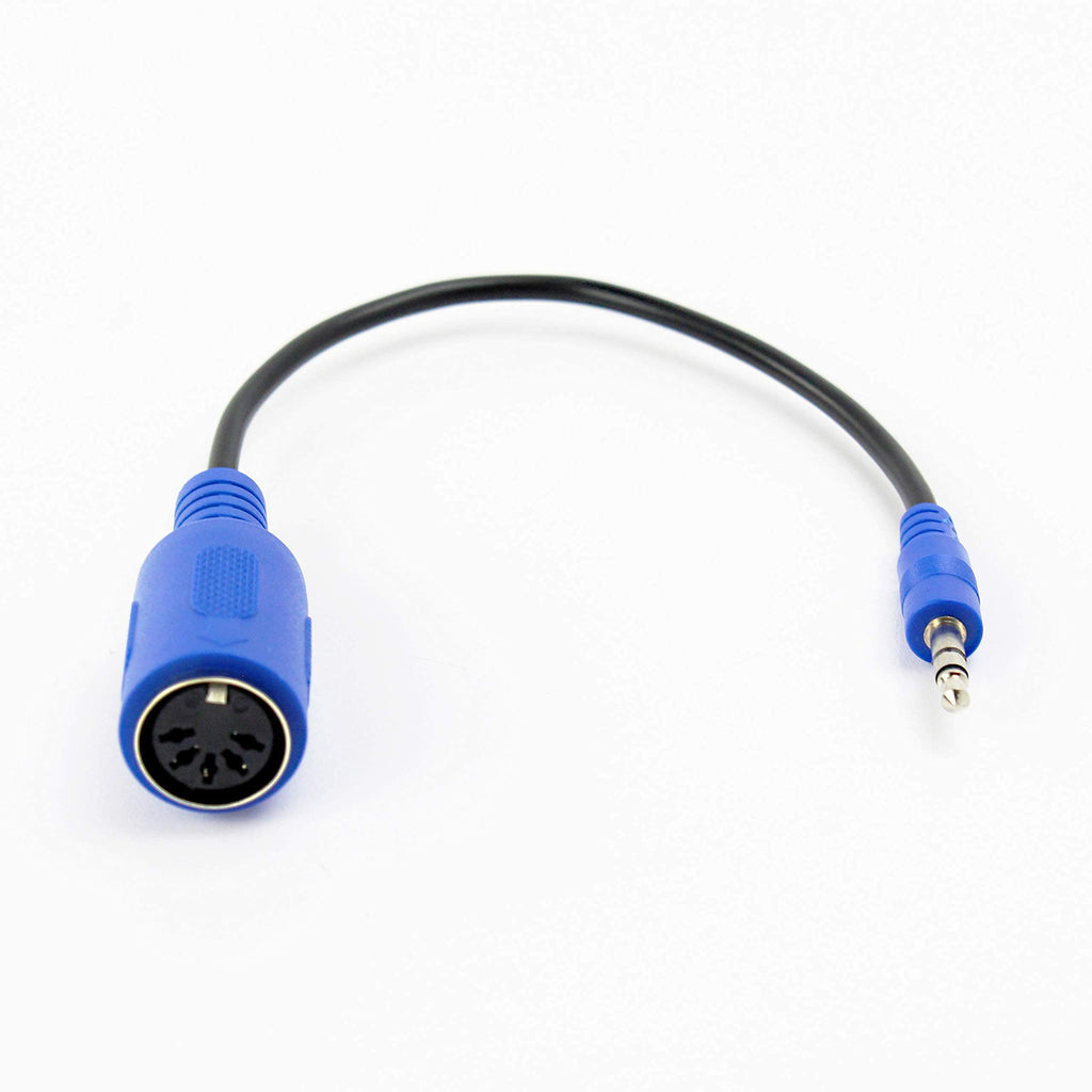 Zawdio - Midi To 35Mm Breakout Cable For - Akai, Korg, Line6, Littlebits - Midi Female To Trs 35Mm Male - Mpc Studio,Touch, Mpx8