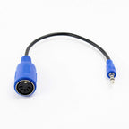 Zawdio - Midi To 35Mm Breakout Cable For - Akai, Korg, Line6, Littlebits - Midi Female To Trs 35Mm Male - Mpc Studio,Touch, Mpx8