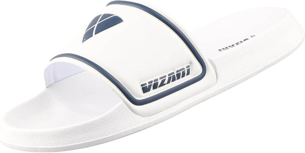 Vizari Youth Soccer Slide Sandals – White