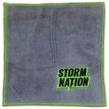 Storm Stac901Gr Bowling Towel, Green/Gray, 10.71'' X 7.40''