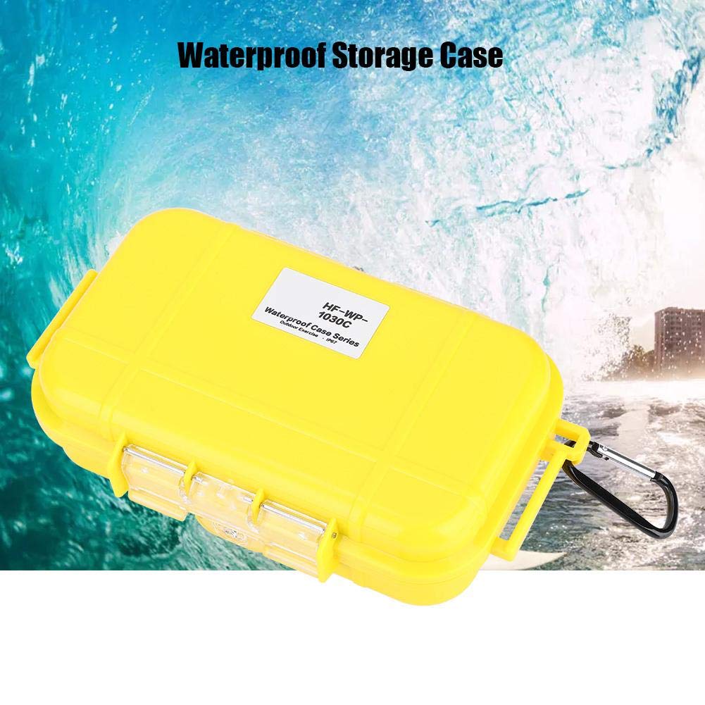 Waterproof Stowaway Box,Waterproof Dry Box Airtight Outdoor Shockproof Storage Case Multipurpose Carry Box Container Inner Rubbe