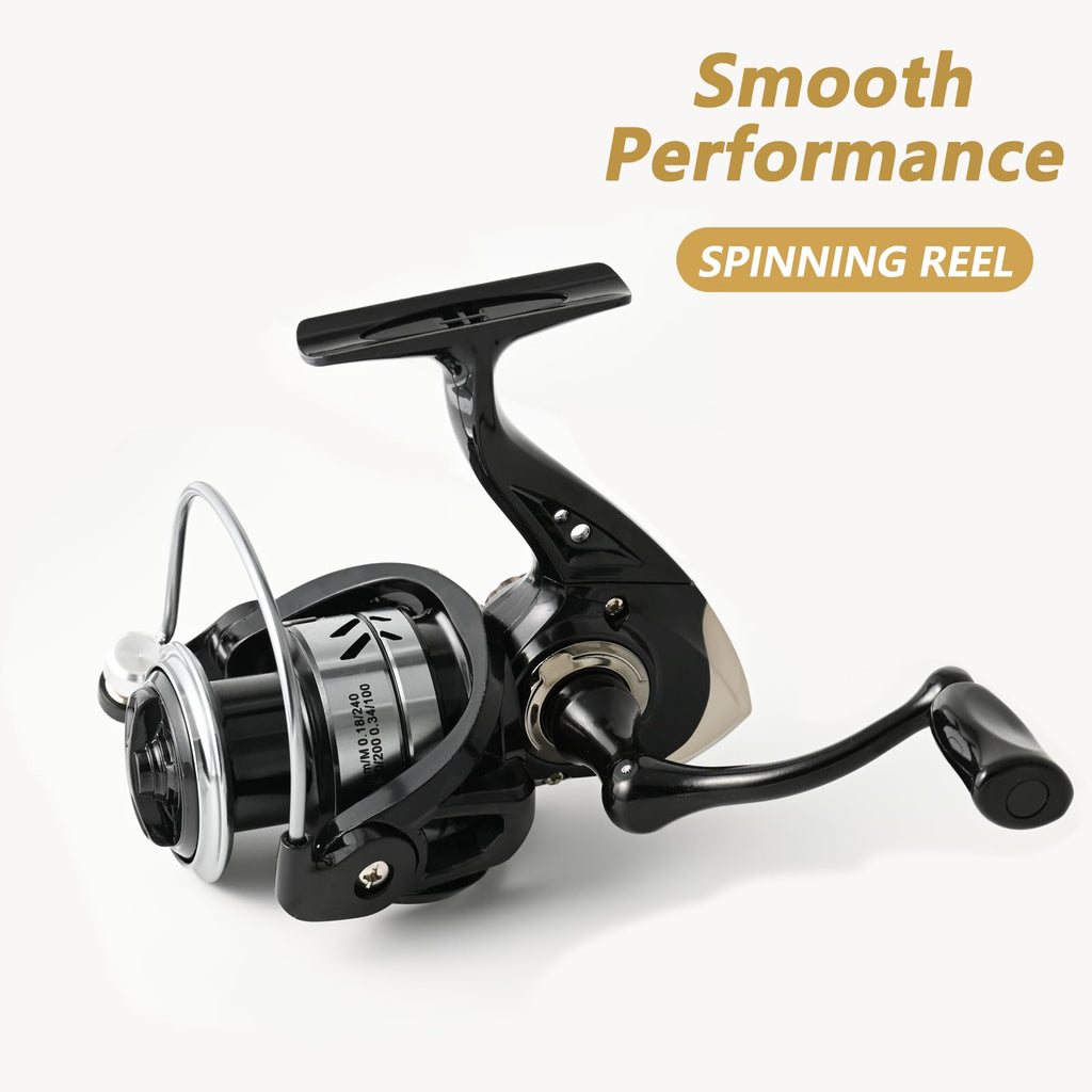 Ololyap Fishing Pole Combo 2Pcs Carbon Fiber Fishing Rod And Aluminum Reel Combos With Carrier Bag Sea Saltwater Freshwater Fish