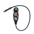 SCUBAPRO 3-Gauge Inline Scuba Diving Console with Pressure Gauge, Depth Gauge, and FS-1.5 Compass, Metric Display