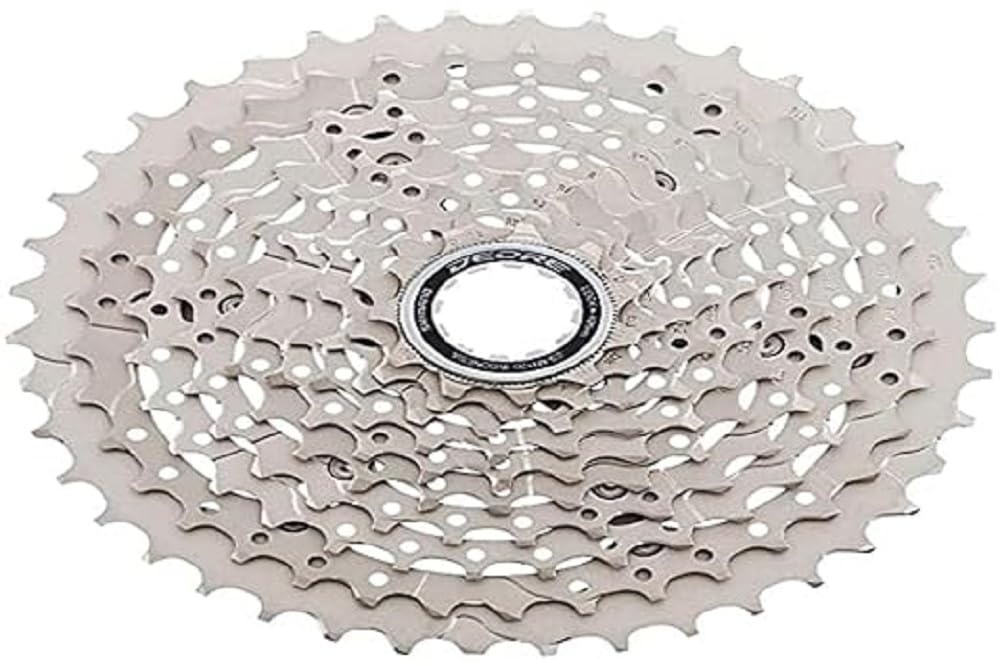 Shimano Deore Unisexs Csm4100142 Wheels, Silver, 11-42 Teeth